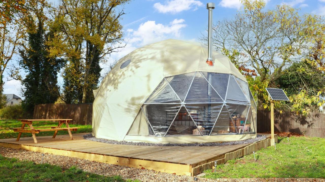牛津 Luxury Dome With Private Wood-Fired Hot Tub酒店 外观 照片