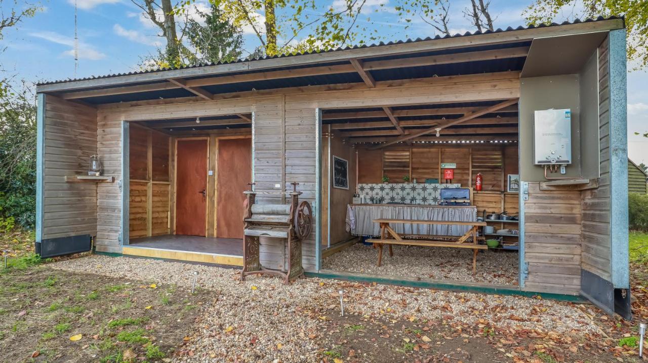 牛津 Luxury Dome With Private Wood-Fired Hot Tub酒店 外观 照片