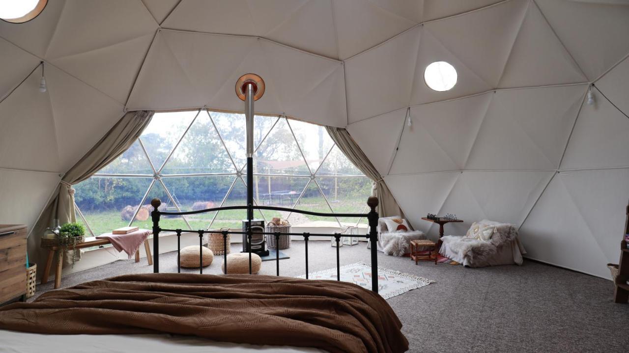 牛津 Luxury Dome With Private Wood-Fired Hot Tub酒店 外观 照片