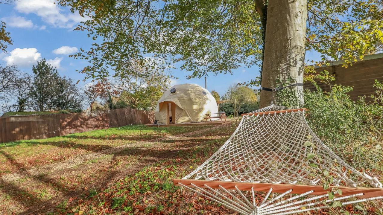 牛津 Luxury Dome With Private Wood-Fired Hot Tub酒店 外观 照片